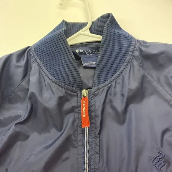 Rockawear Classic Windbreaker Jacket Men's L Large‎ Street Smart Streetwear - Picture 7 of 10